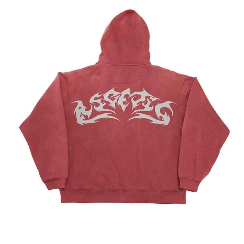 Flame Zip-Up Hoodie